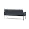 Lesro Mystic Lounge Reception Sofa, Black, RS Night Sky Back, MD Farro Seat, RS Night Sky Arm Panels ML1601 - alternate 3
